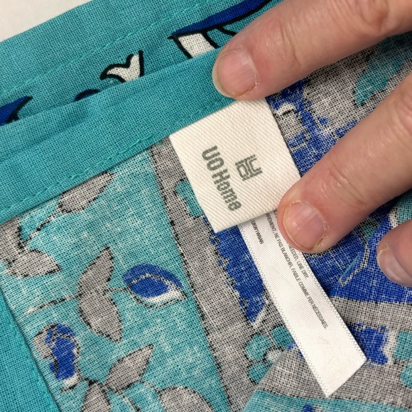 Urban Outfitters Home “Dani” Medalion tapestry-elephants/ turquoise